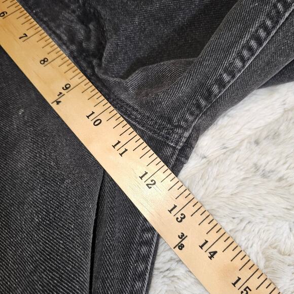 Levis Vintage Silvertab Black Denim Jeans Size 32x33 - Picture 11 of 14